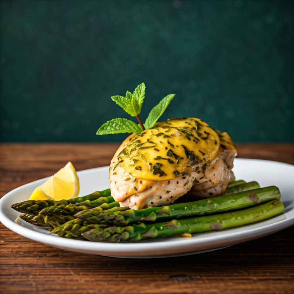 1. Lemon Herb Chicken with Asparagus