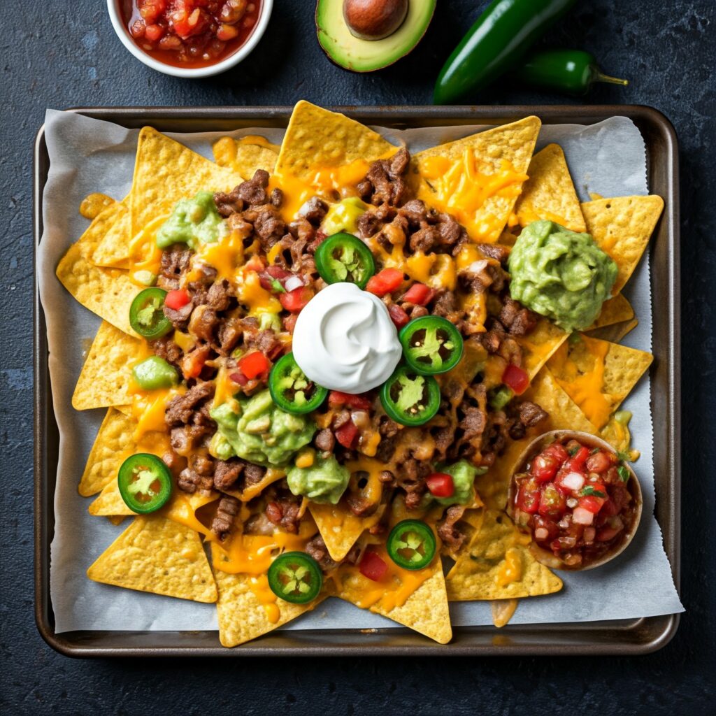 1. Loaded Nachos: A Fan Favorite