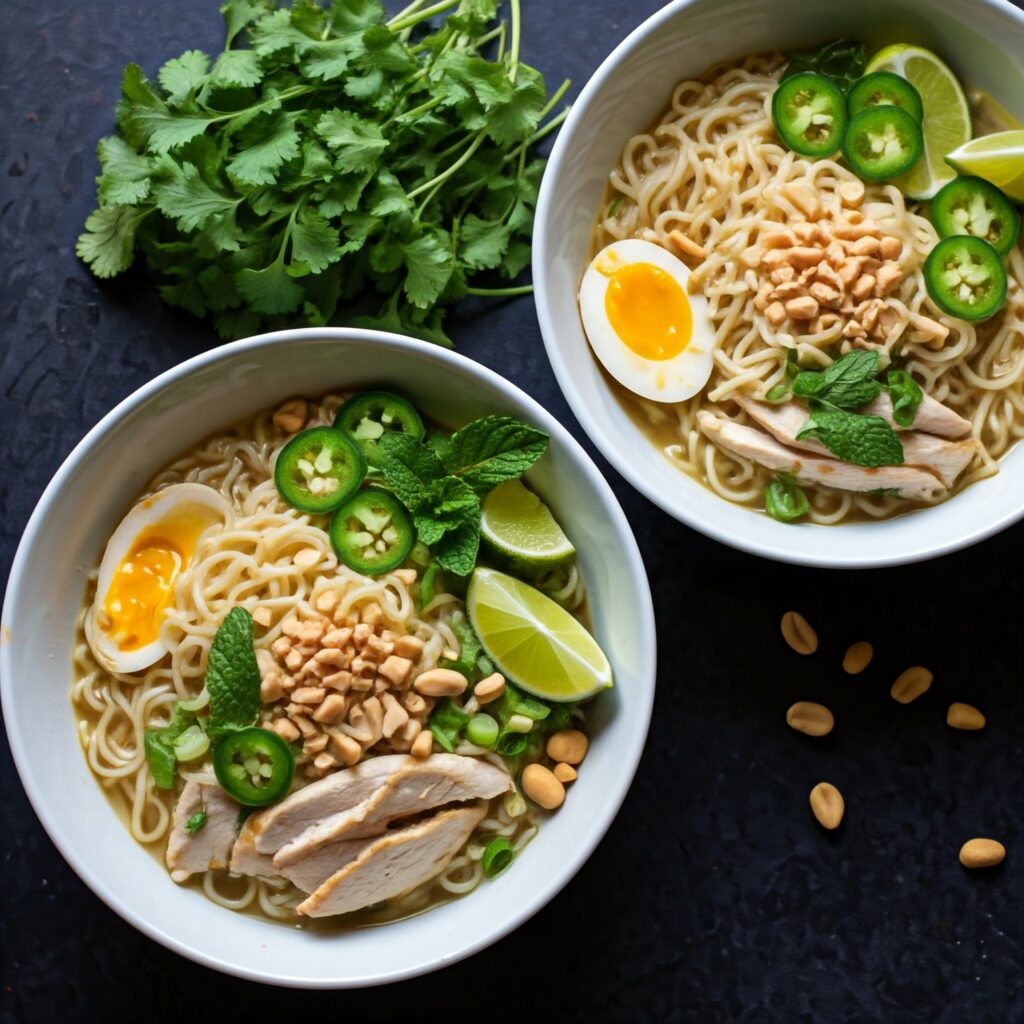 1. Zesty Herb & Lime Chicken Ramen