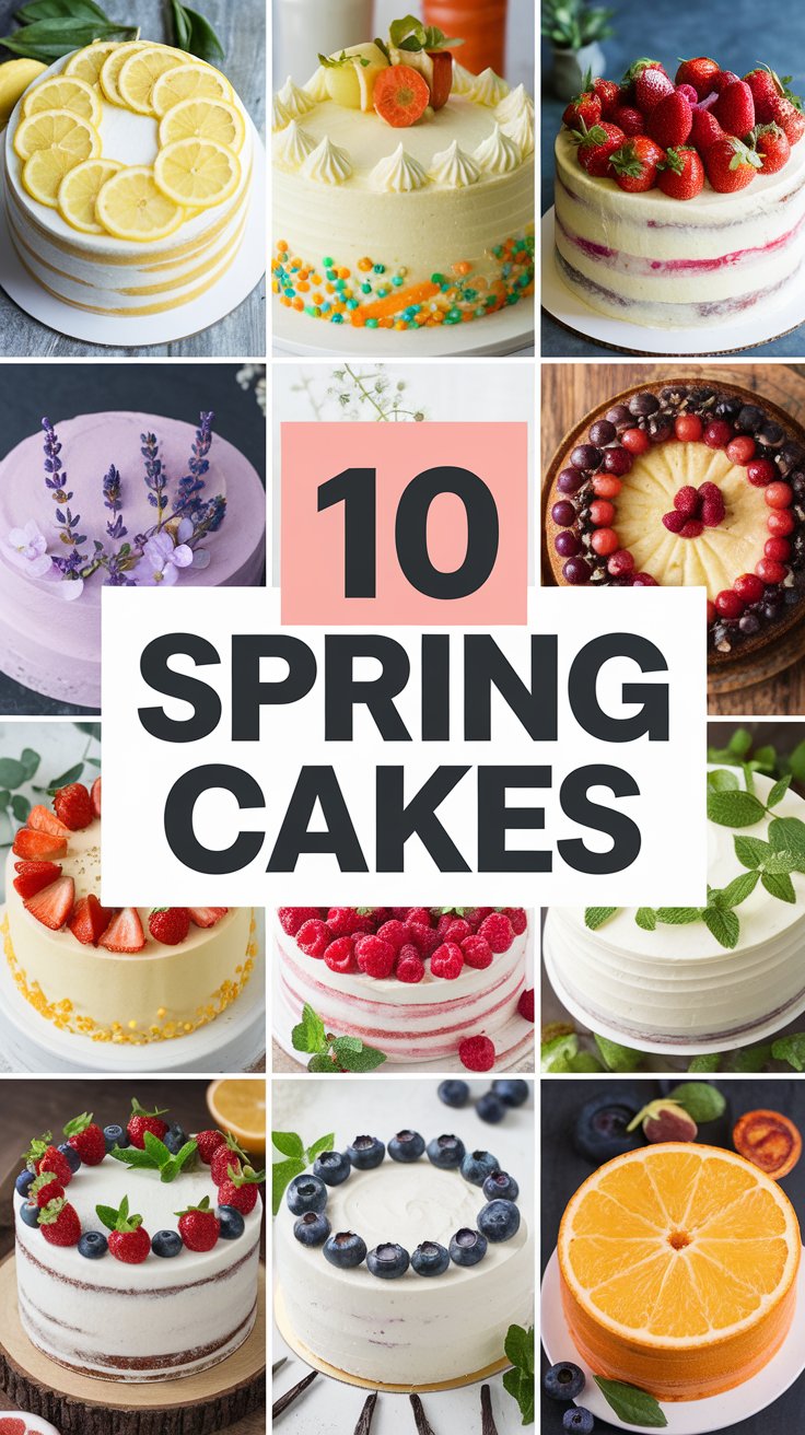 10 Spring Cakes