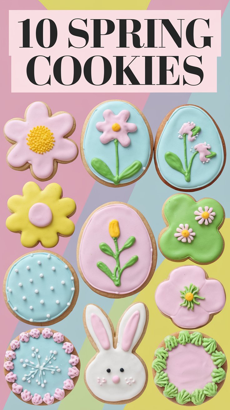 10 Spring Cookies