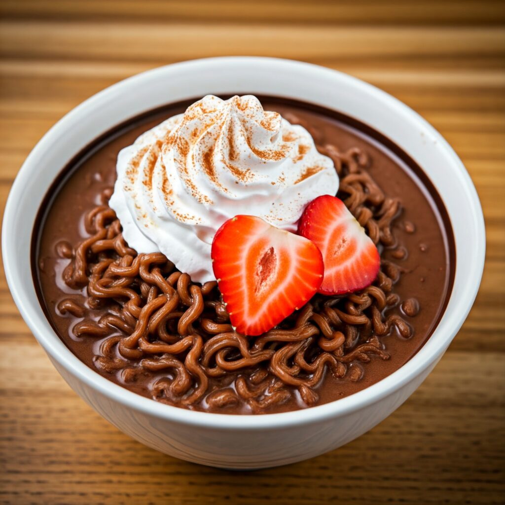 10. Chocolate-Cinnamon Dessert Ramen