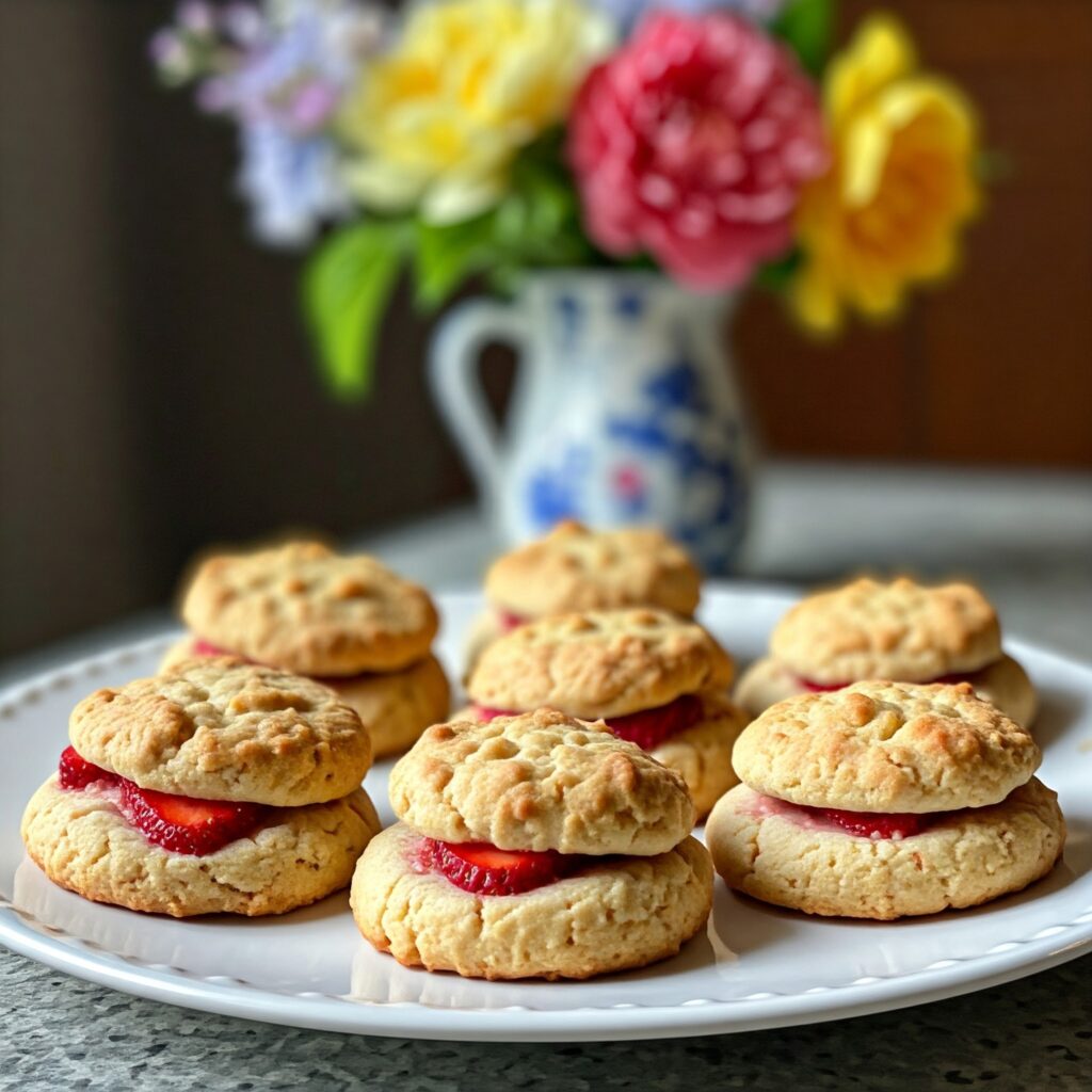 10. Strawberry Shortcake Cookies