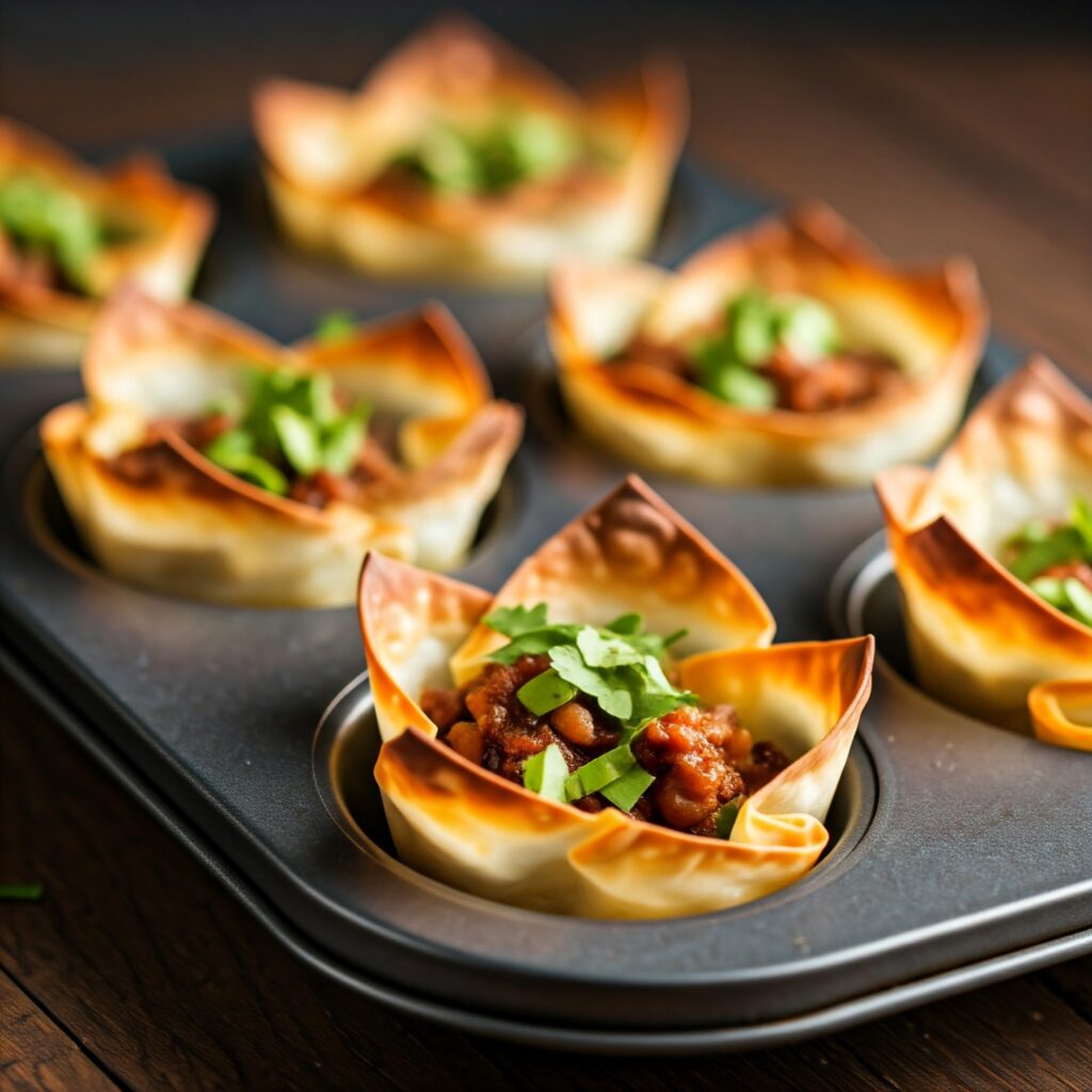 10. Touchdown Taco Cups