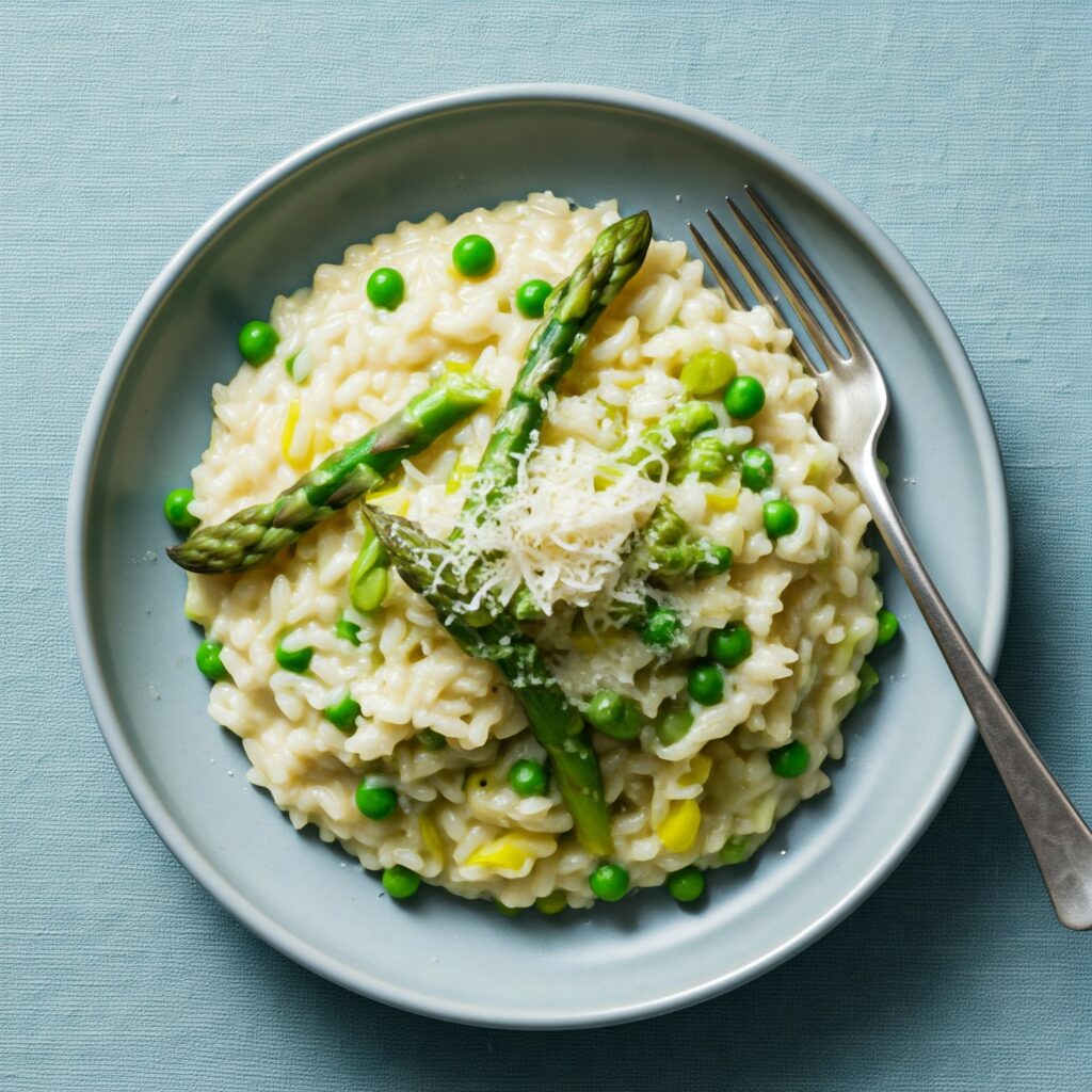 2. Spring Vegetable Risotto