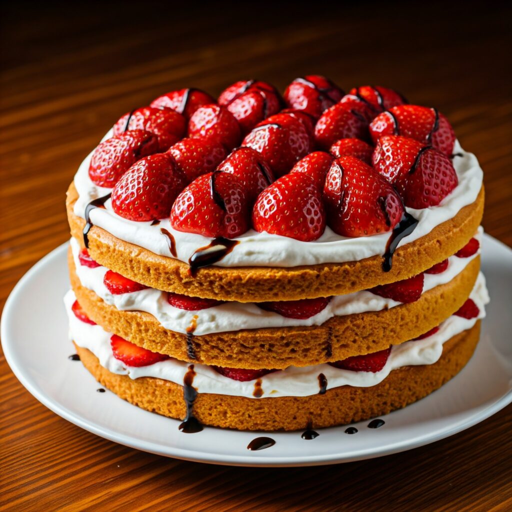 2. Strawberry Shortcake Layers