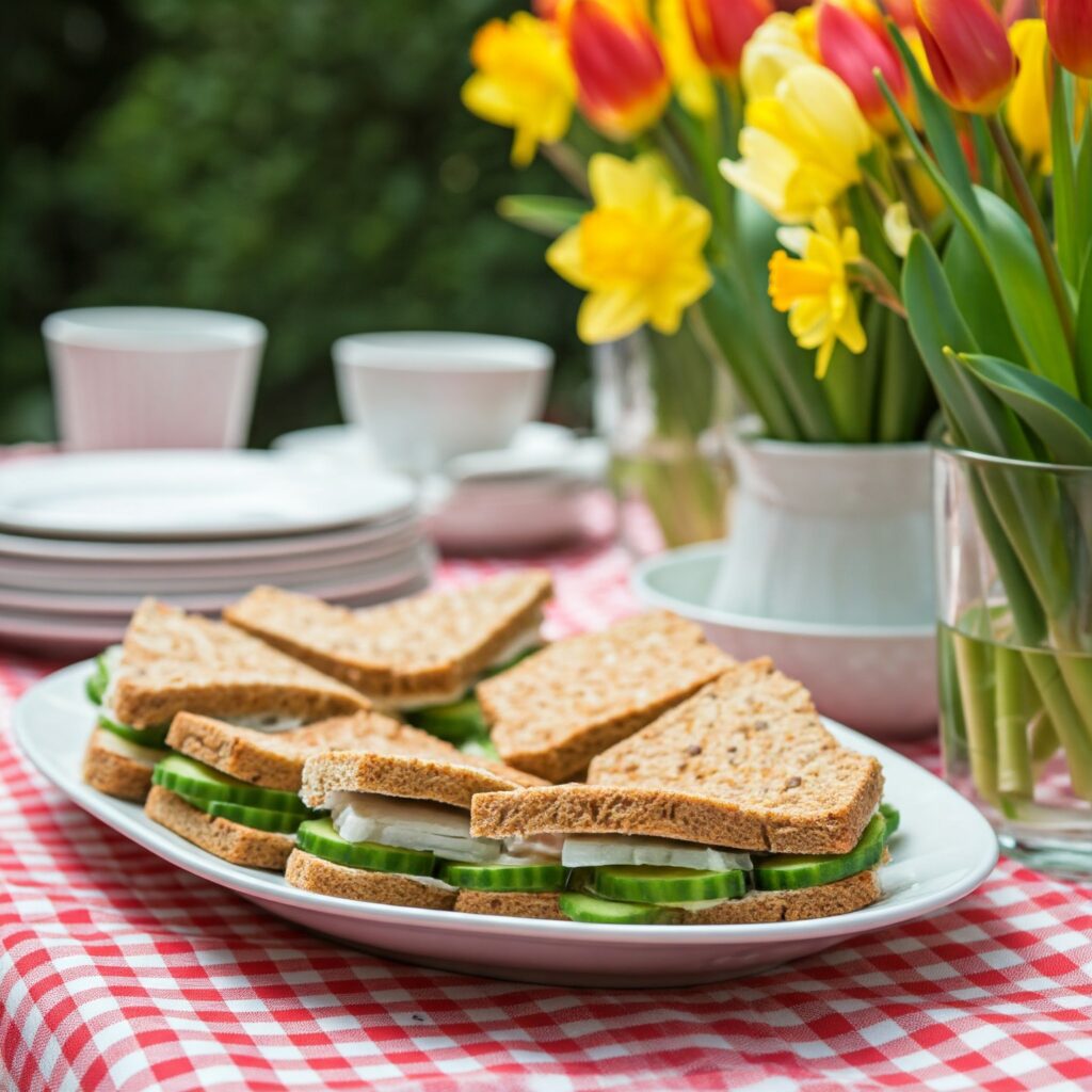 3. Mini Cucumber Sandwiches