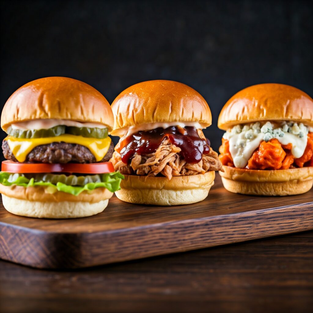 3. Mini Sliders Trio