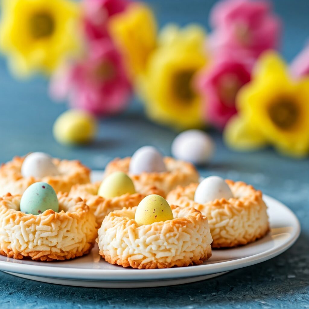 4. Bird’s Nest Coconut Cookies