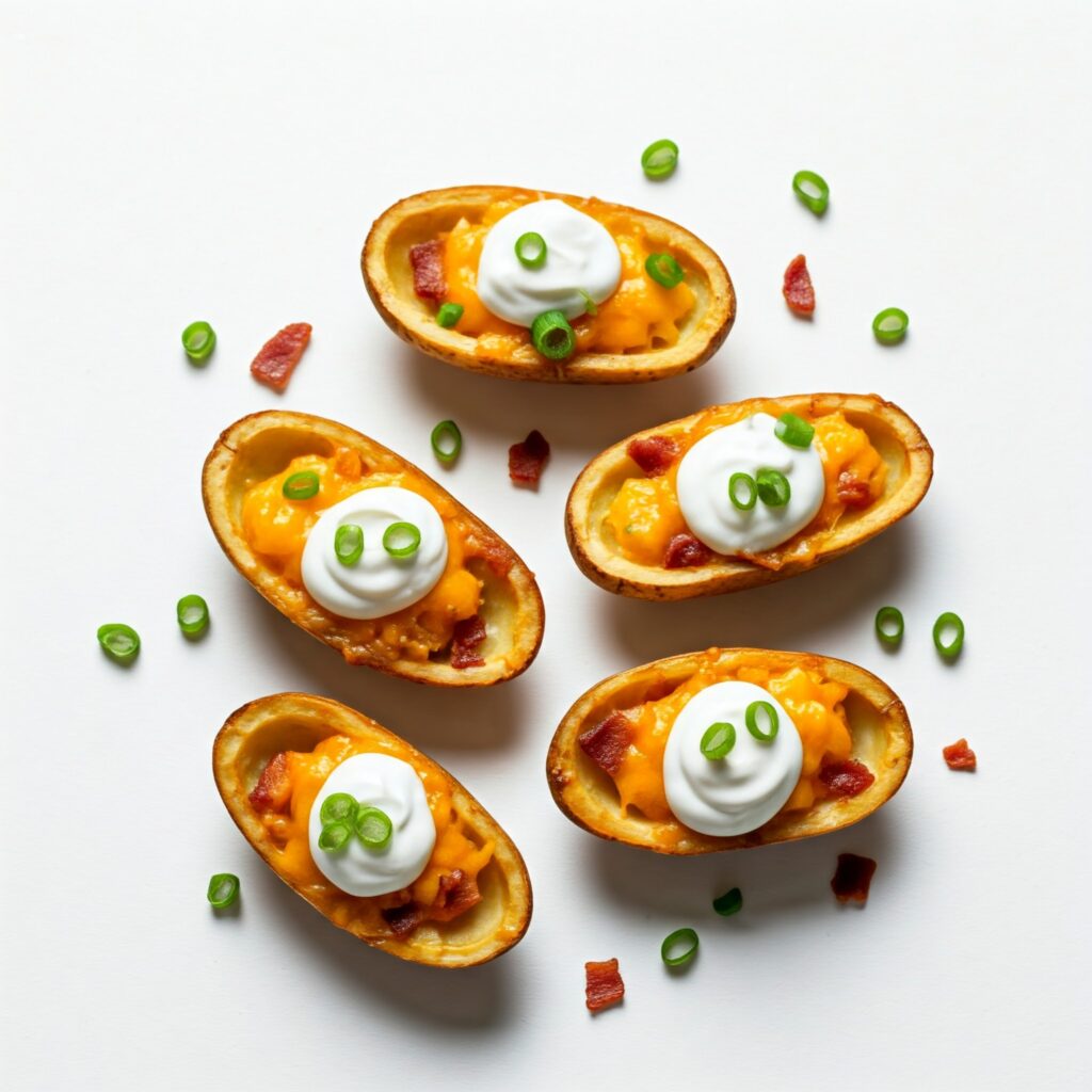 4. Loaded Potato Skins