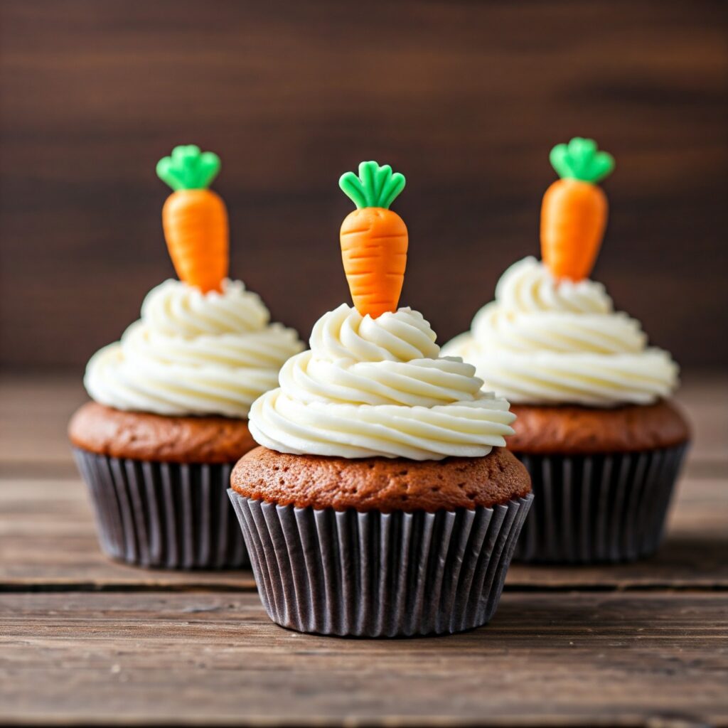 5. Carrot Cake Cupcakes with Cream Cheese Frosting