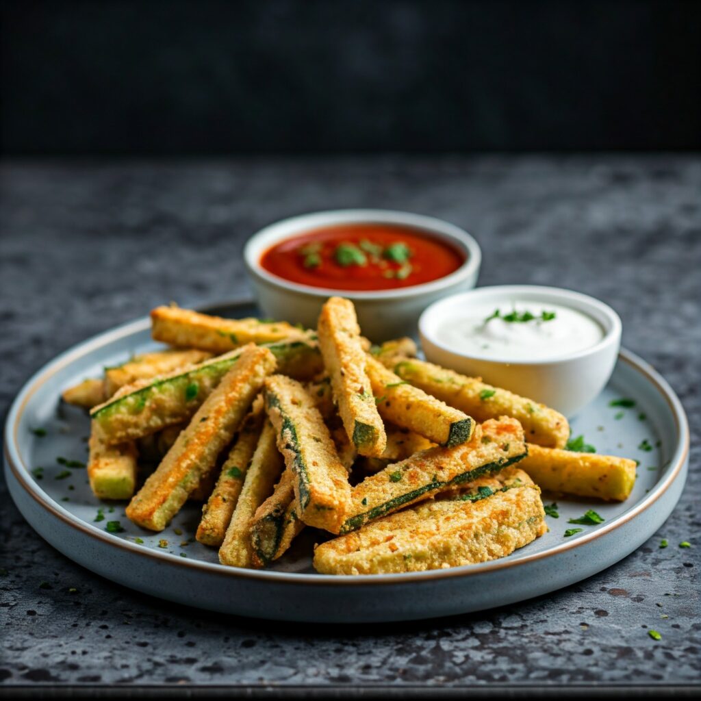 5. Crispy Parmesan Zucchini Fries