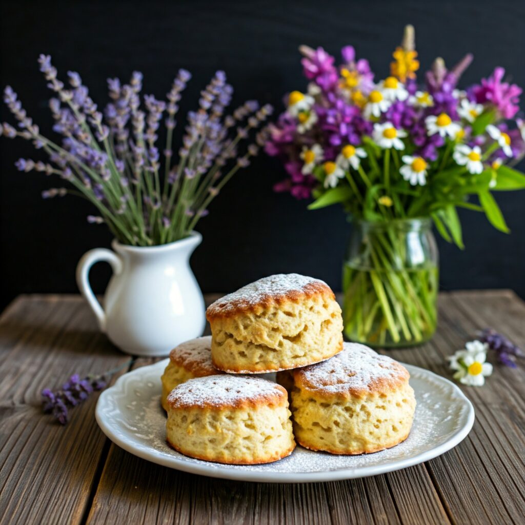 5. Honey Lavender Scones