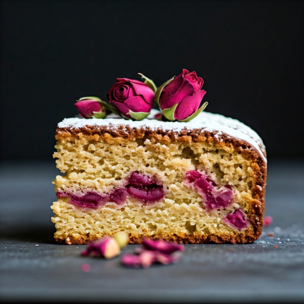 5. Raspberry Rosewater Cake