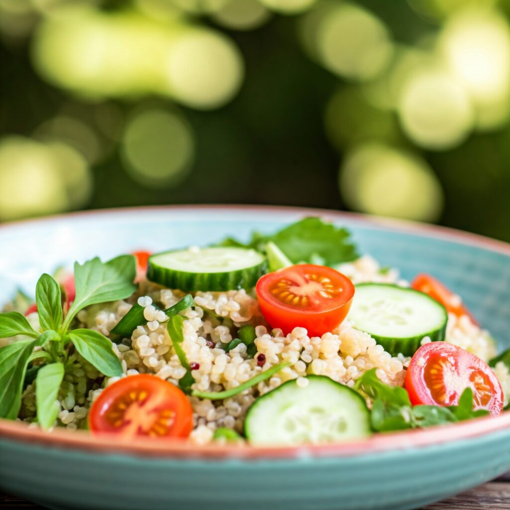 5. Spring Quinoa Salad with Herbs