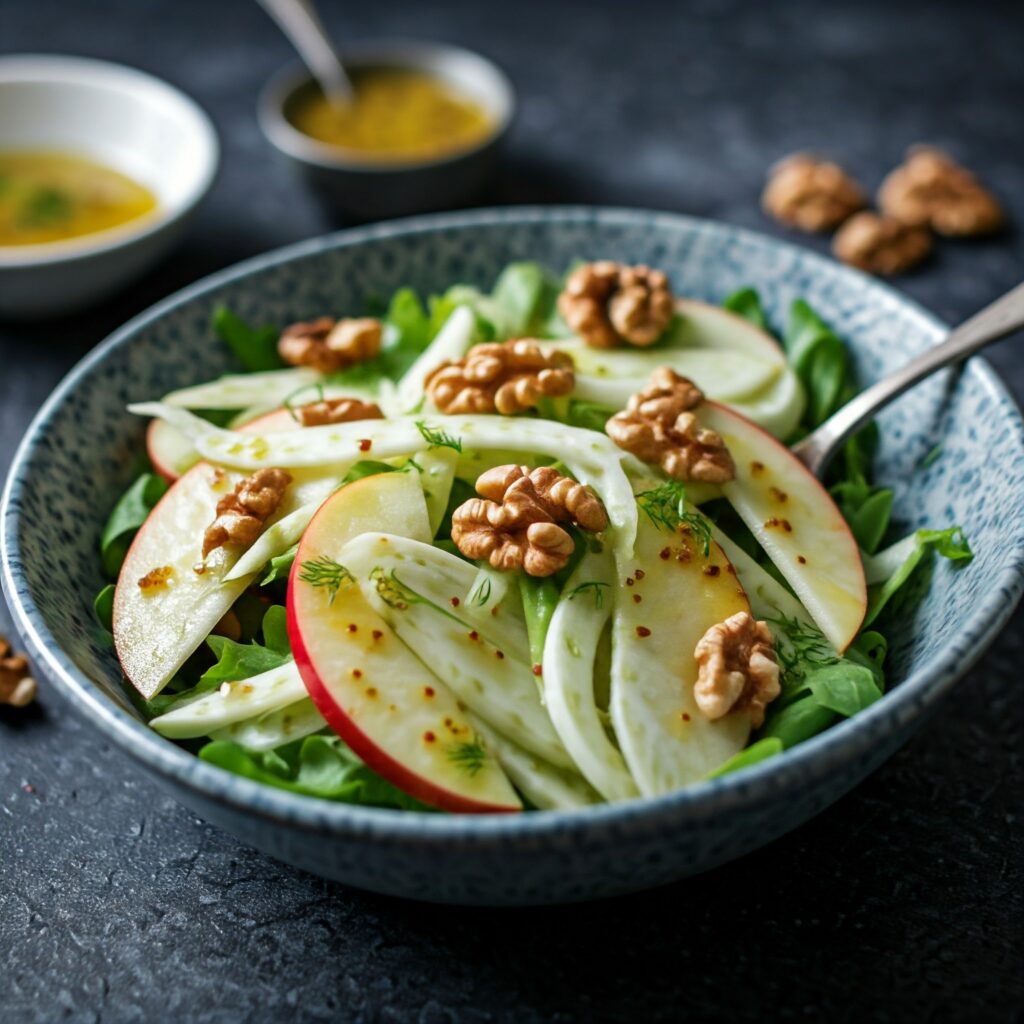 6. Fennel and Apple Salad with Walnuts