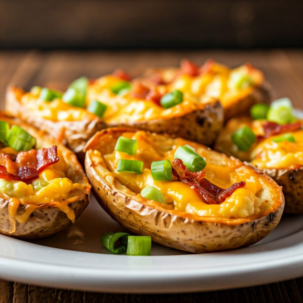 6. Loaded Potato Skins