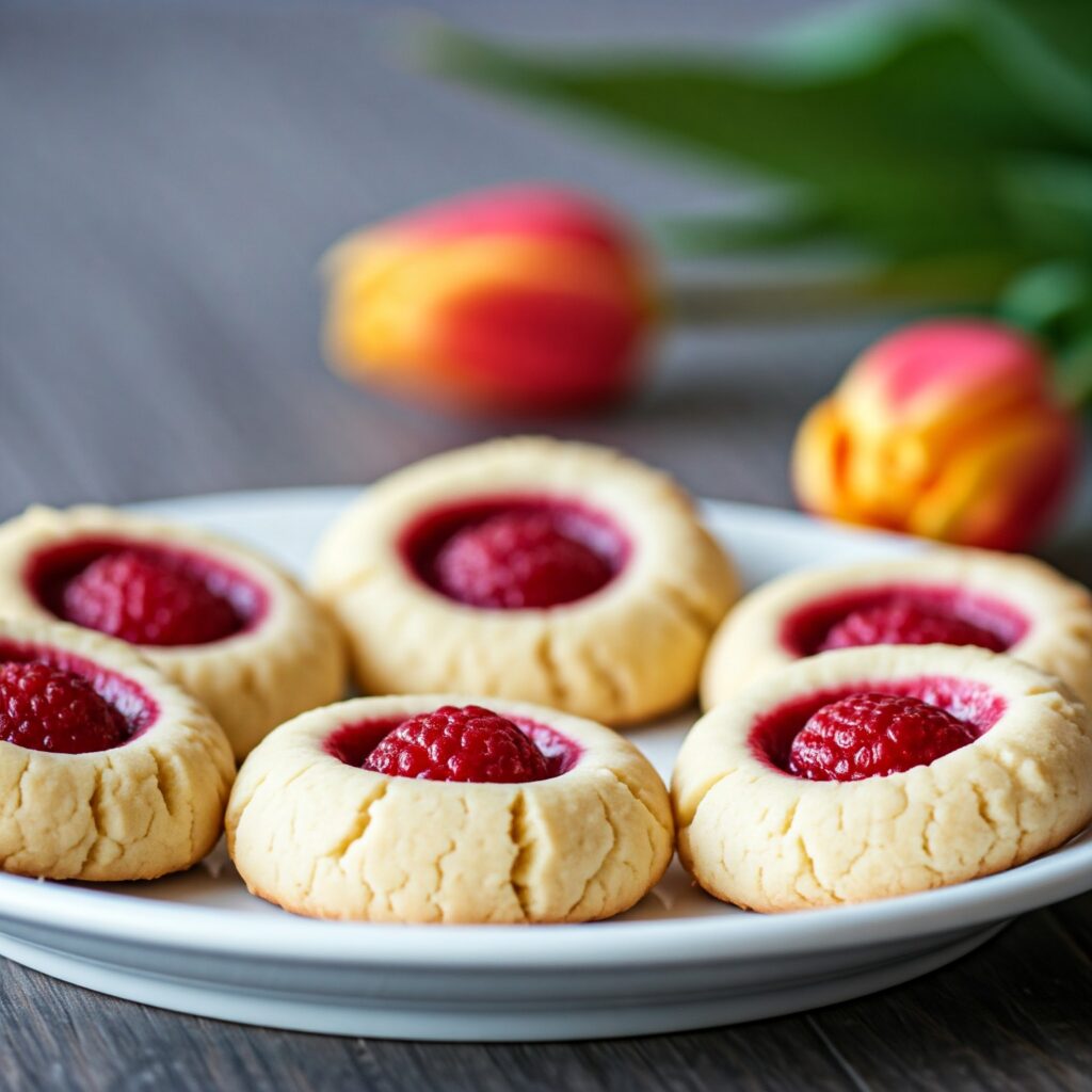 6. Raspberry Thumbprint Cookies