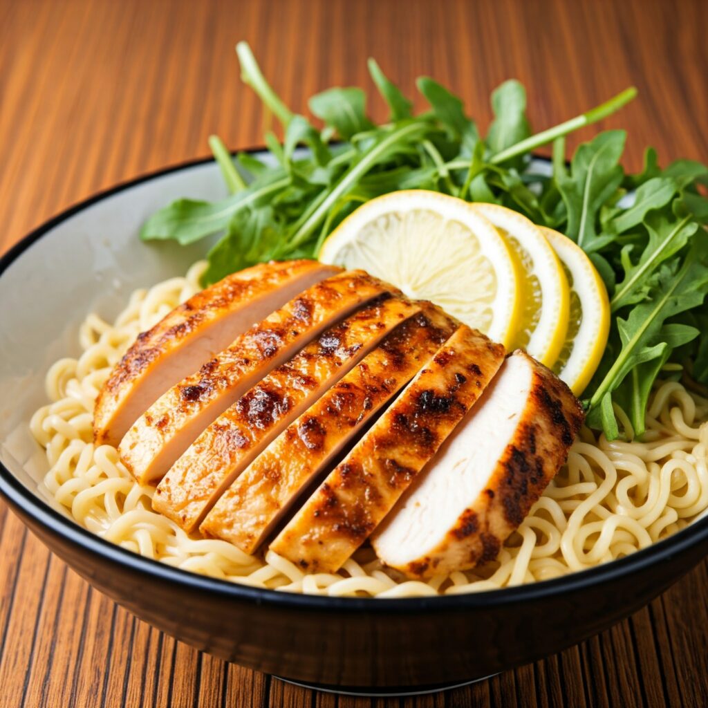 7. Lemon Pepper Chicken Ramen