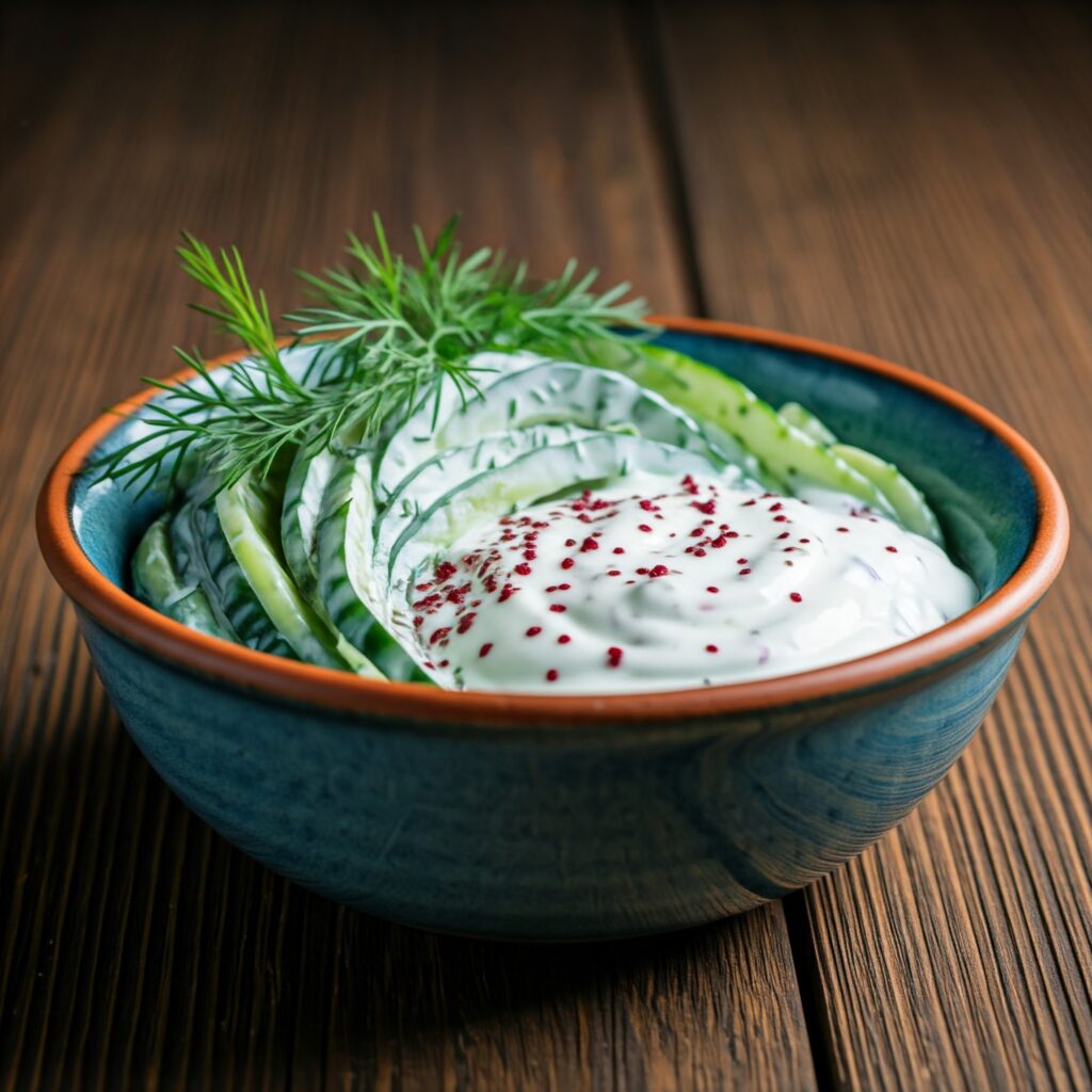 8. Cucumber, Dill, and Yogurt Salad