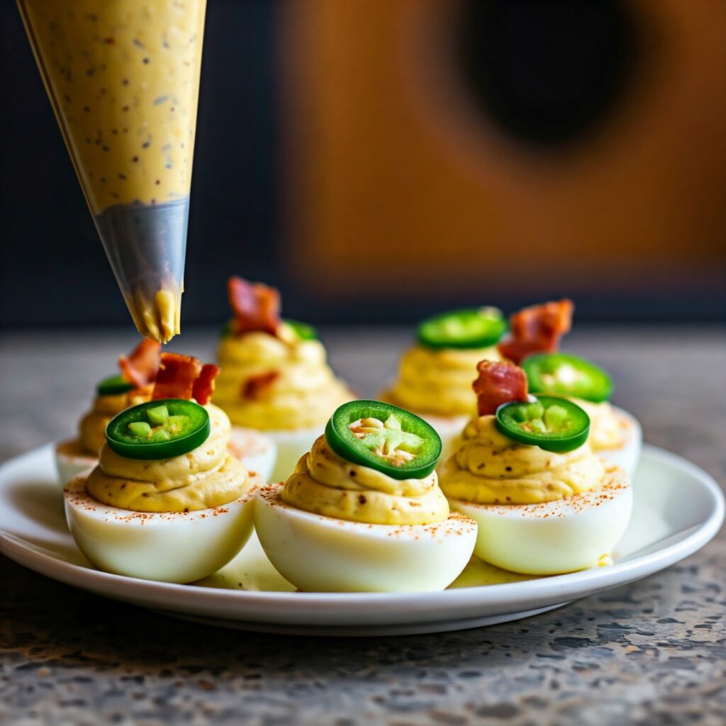 8. Deviled Eggs with a Twist