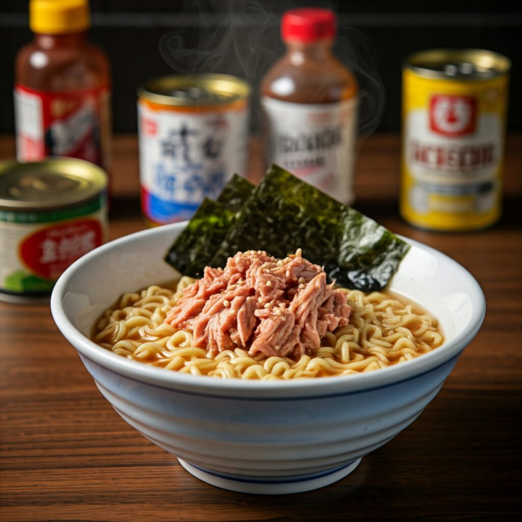 8. Spicy Tuna Ramen