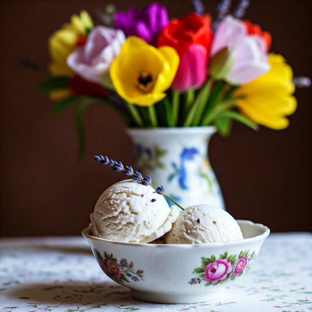 9. Honey Lavender Ice Cream