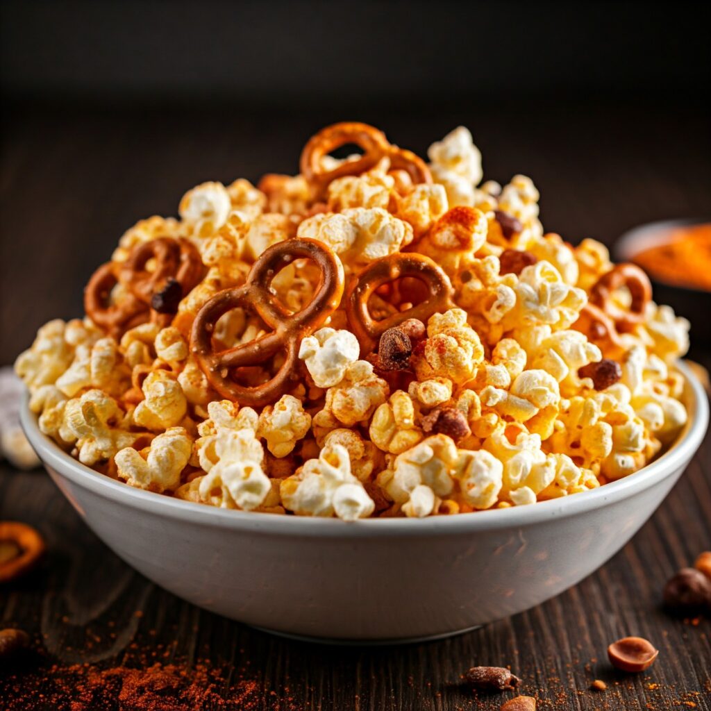 9. Sweet and Spicy Popcorn