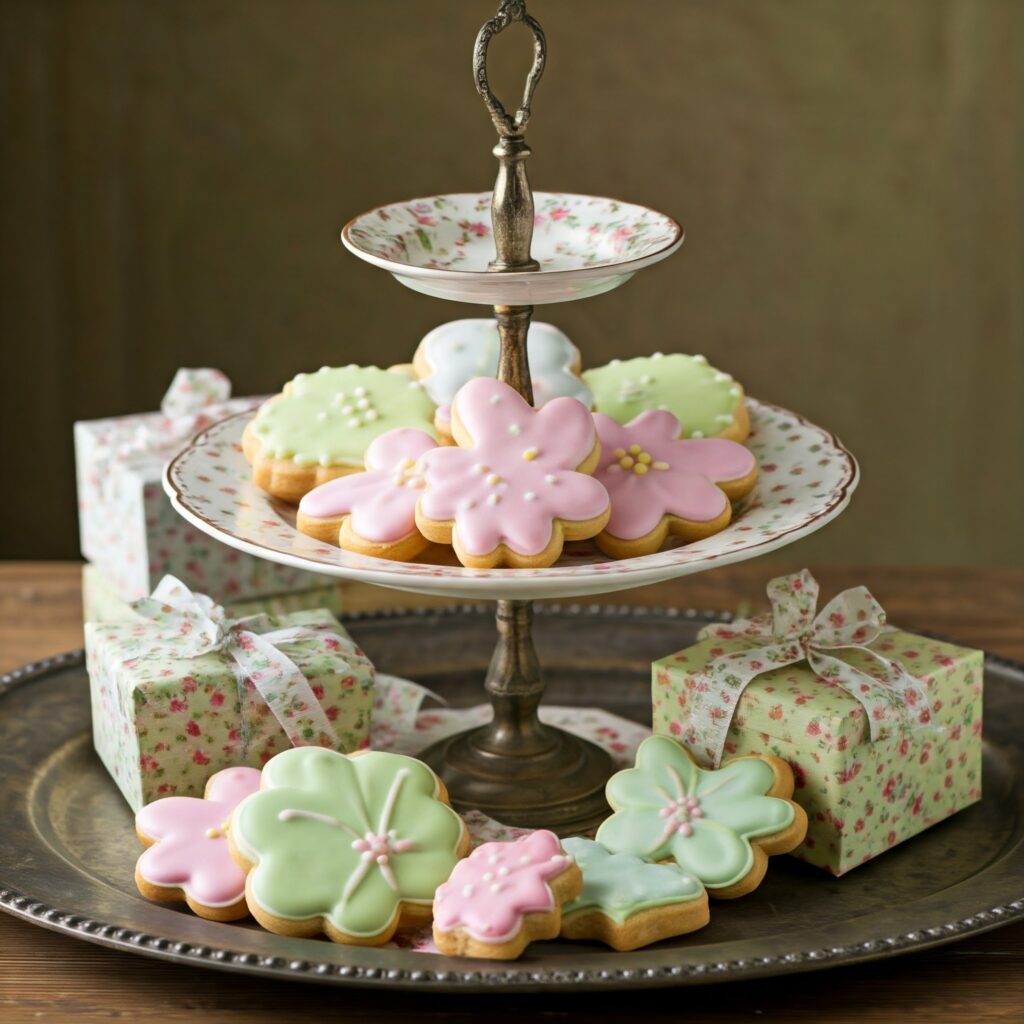 How to Display Your Spring Cookies