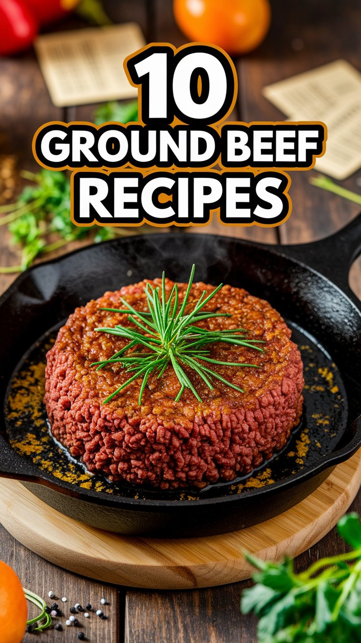 10 Ground Beef Recipes for Quick and Delicious Meals