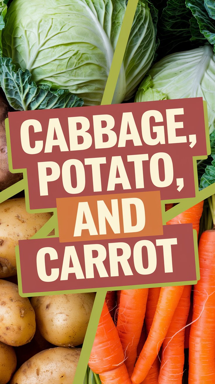 Cabbage, Potato, and Carrot Recipe: A Wholesome Trio for Every Occasion