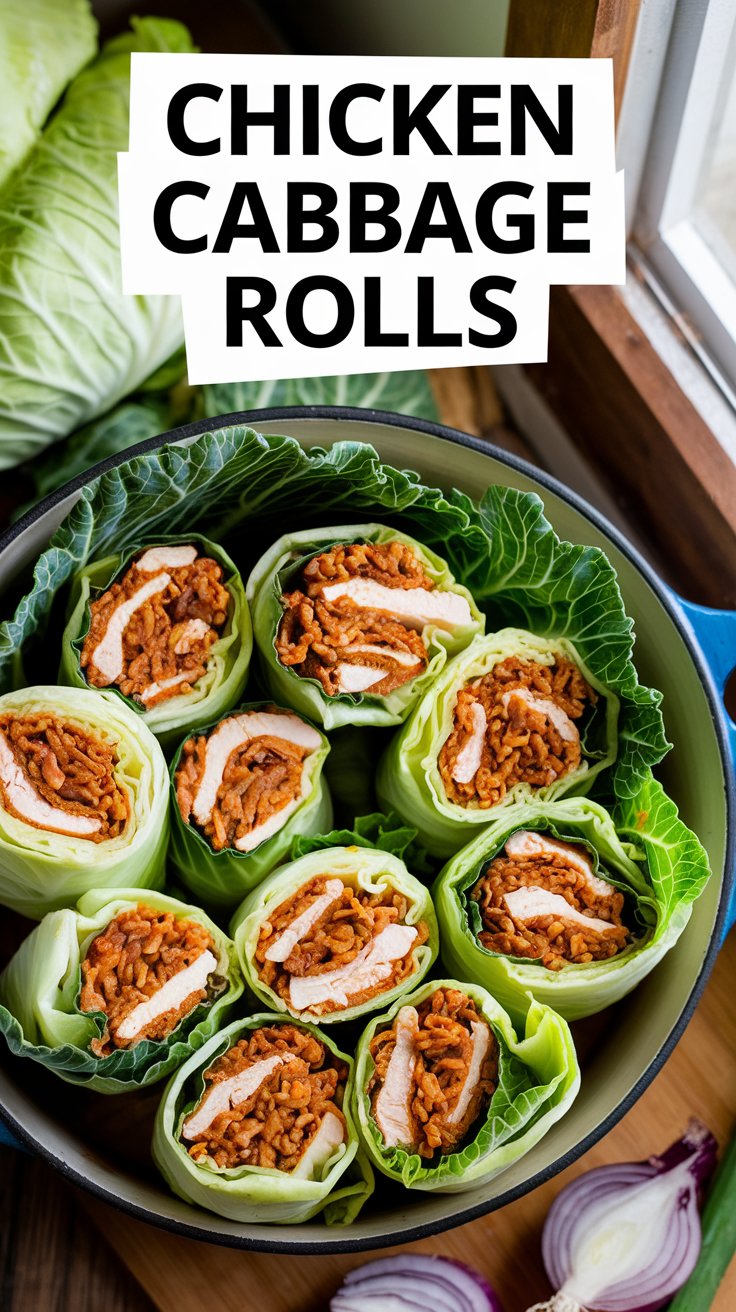 Chicken Cabbage Rolls Recipe