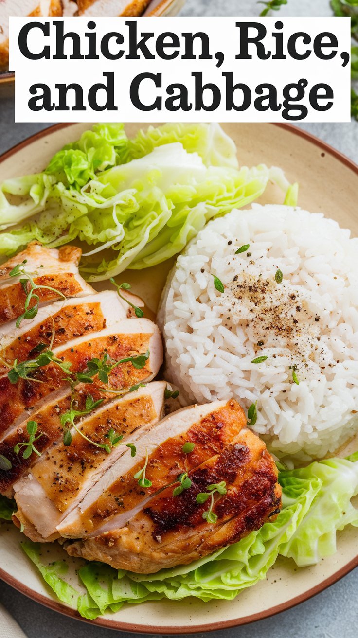 Chicken, Rice, and Cabbage: A Delicious and Easy One-Pan Recipe