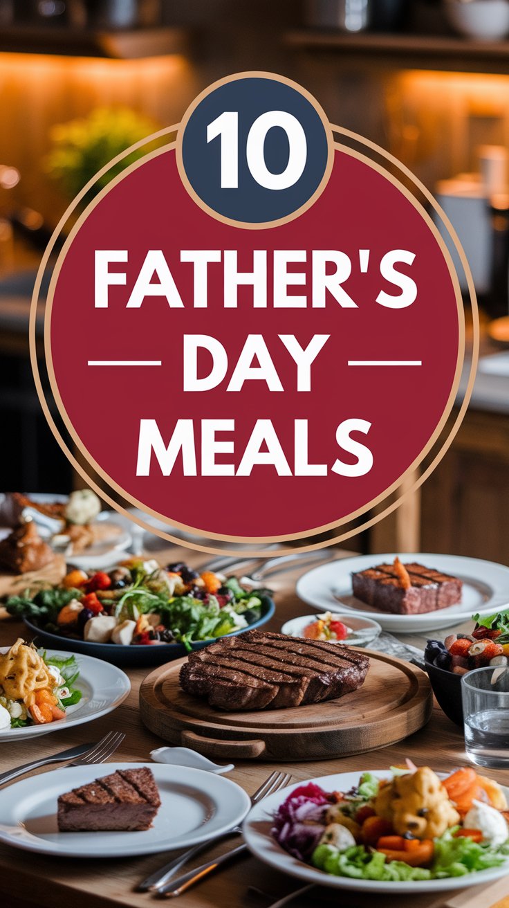 10 Delicious Father’s Day Meal Ideas to Celebrate Dad