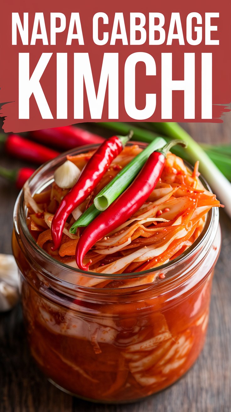 Napa Cabbage Kimchi Recipe