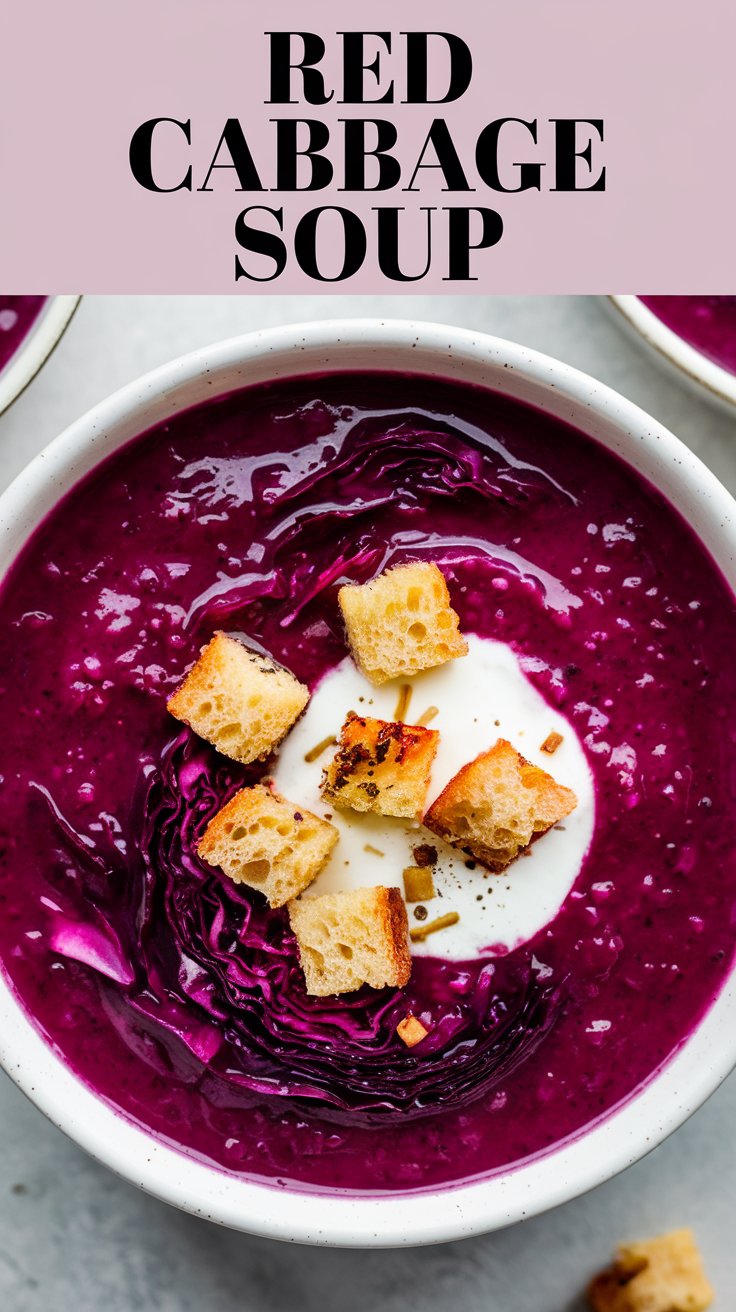 Red Cabbage Soup Recipe