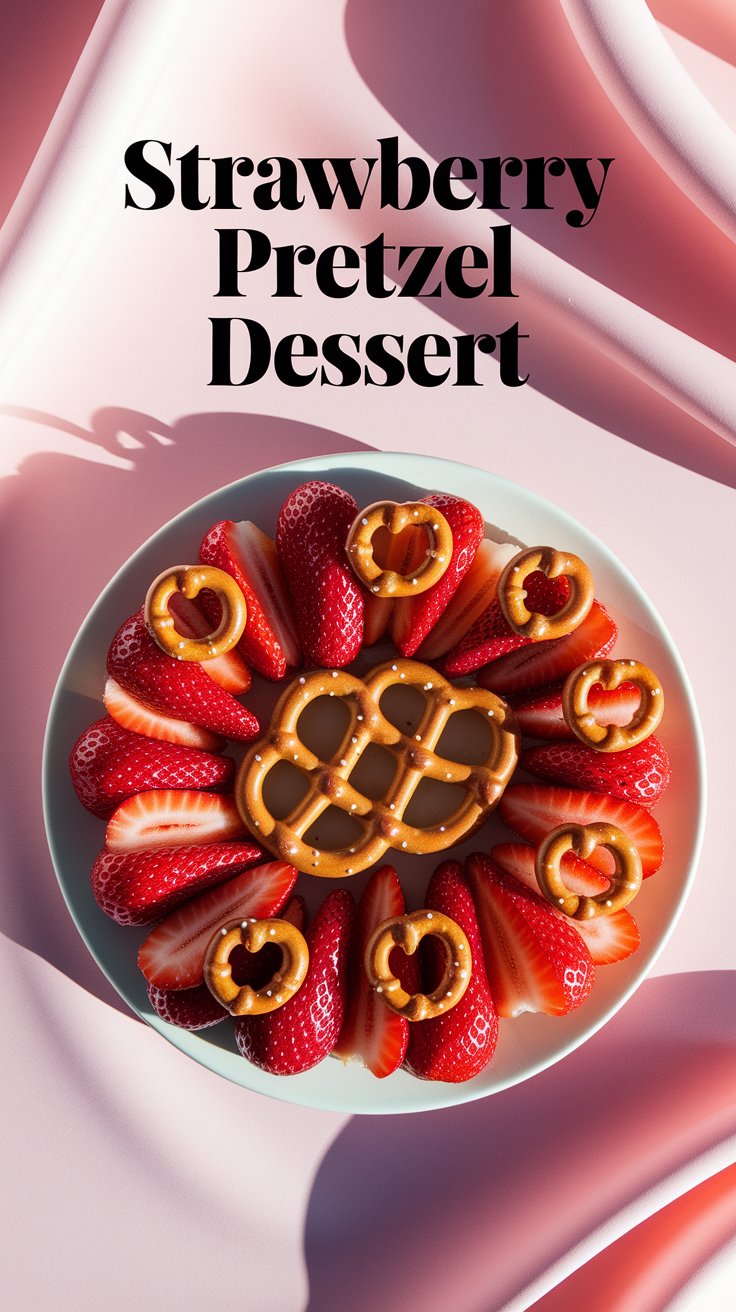 Strawberry Pretzel Dessert