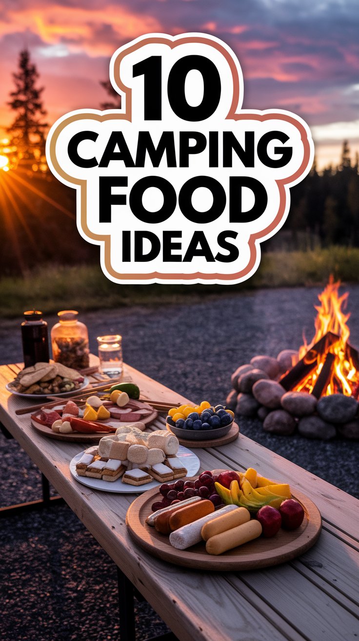 10 Camping Food Ideas for a Stress-Free Adventure