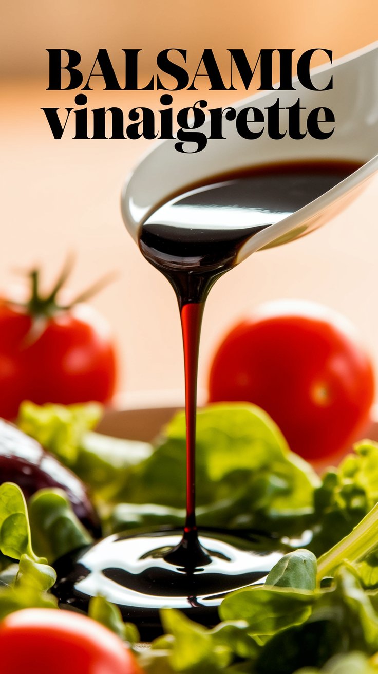 Easy Balsamic Vinaigrette Recipe