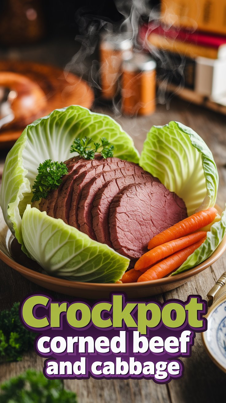 Crockpot Corned Beef and Cabbage Recipe