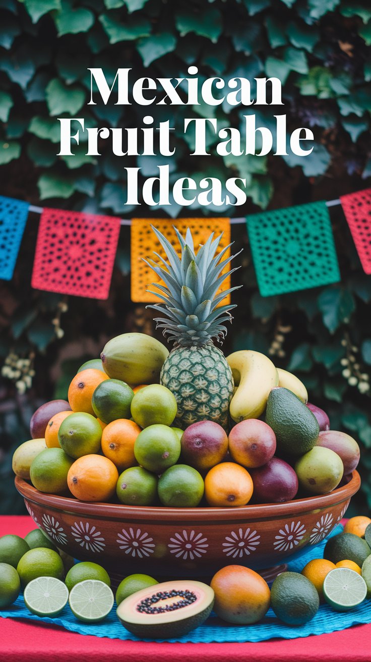 10 Vibrant Mexican Fruit Table Ideas to Elevate Your Fiesta